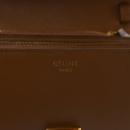Celine Box Calfskin Medium Classic Box Flap Bag Camel 6 of 8