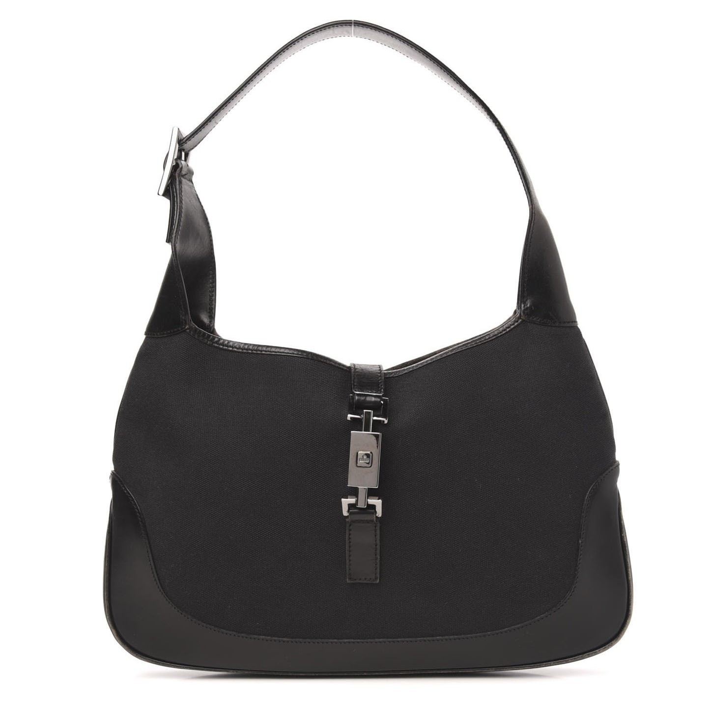Canvas Jackie O Hobo Black