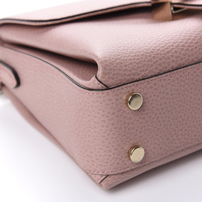 Gucci Dollar Calfskin Interlocking G Top Handle Shoulder Bag Soft Pink 6 of 10