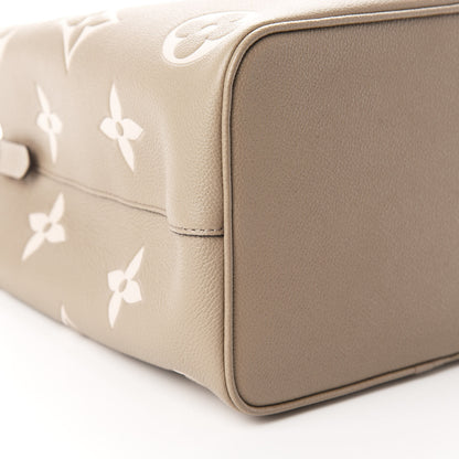 Louis Vuitton Empreinte Monogram Giant Neonoe MM Tourterelle Creme 7 of 11
