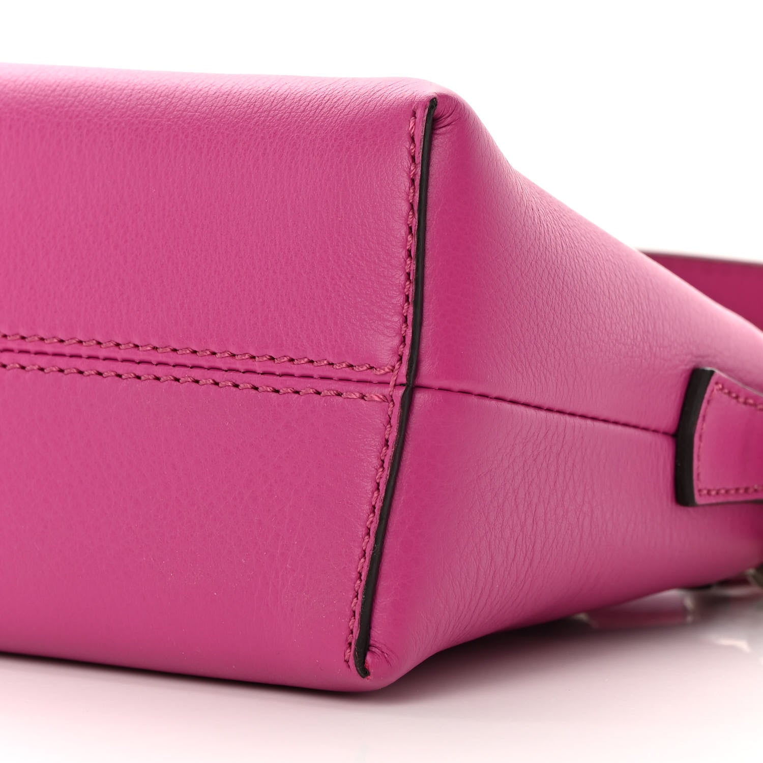 Fendi Vitello Dolce Mini By The Way Boston Bag Magenta 10 of 11