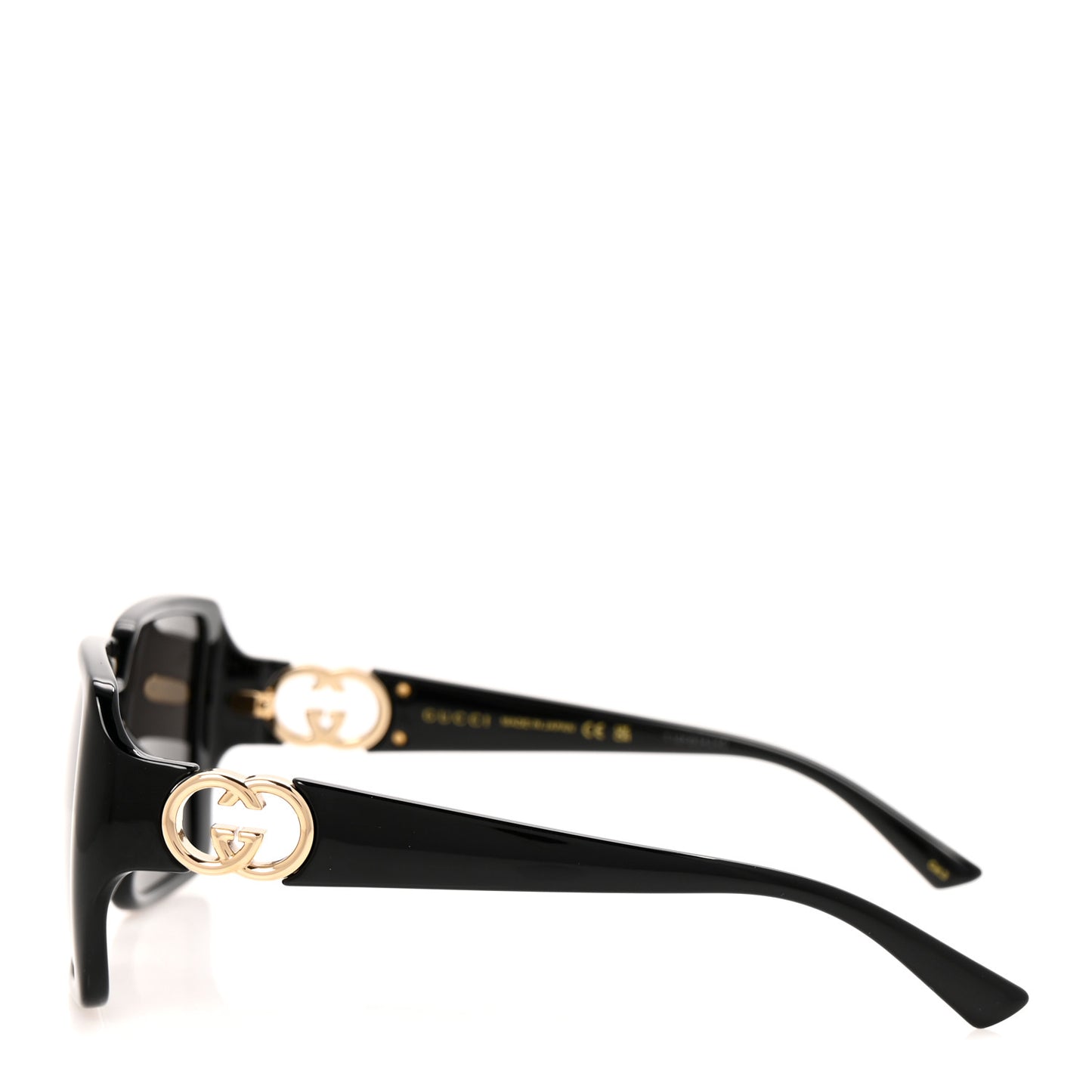 Acetate Square Sunglasses GG1692SA Black
