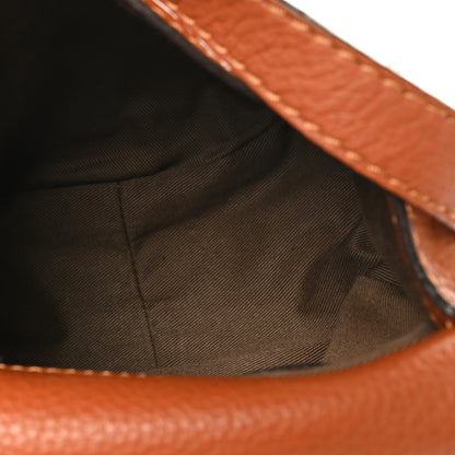 Chloe Calfskin Mini Marcie Round Crossbody Bag Tan 5 of 9