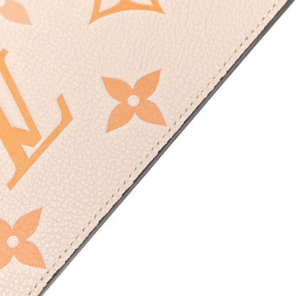 Louis Vuitton Empreinte Monogram Giant By The Pool Felicie Pochette Chain Wallet Cream Saffron 11 of 13