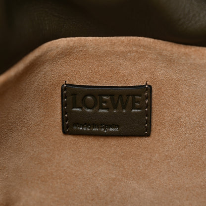 Loewe Nappa Flamenco Knot Clutch Dark Khaki 6 of 11