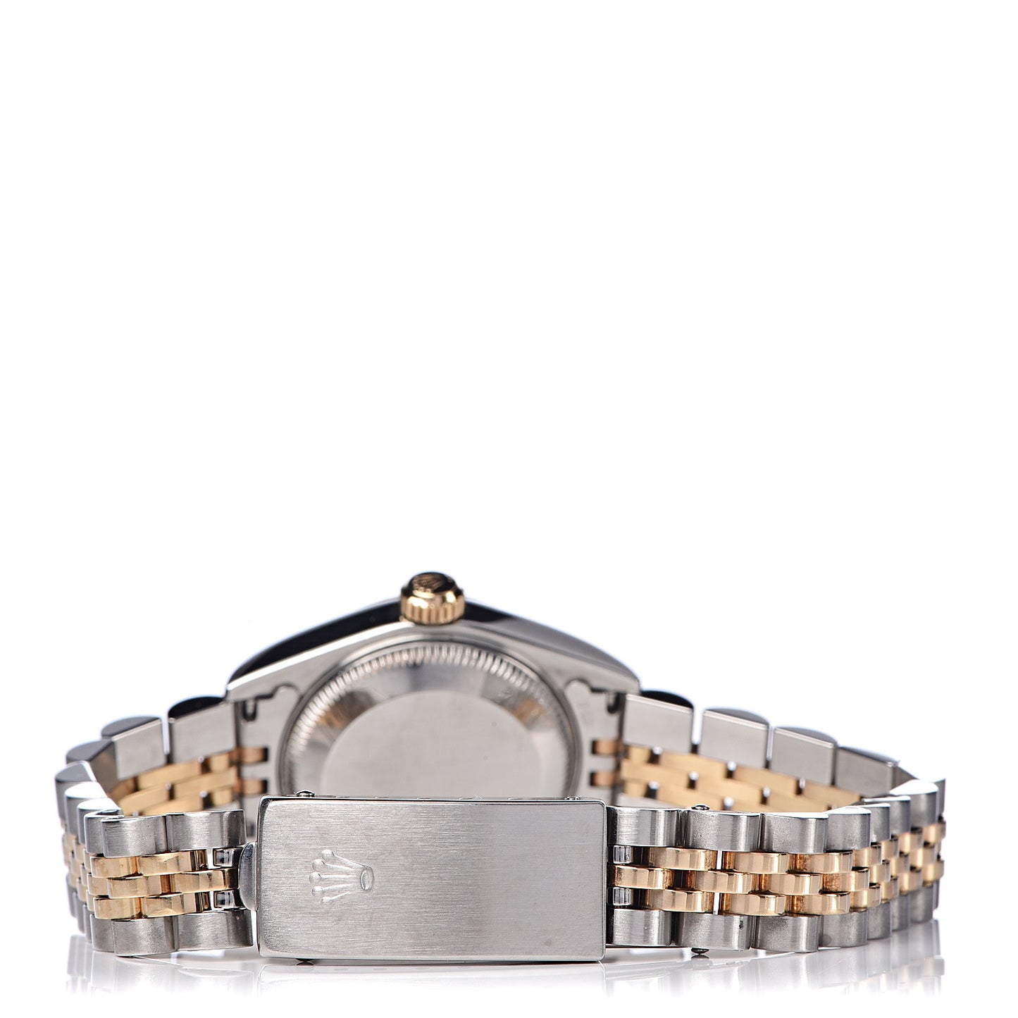 Stainless Steel 18K Yellow Gold 26mm Oyster Perpetual Datejust Watch White Roman 69173