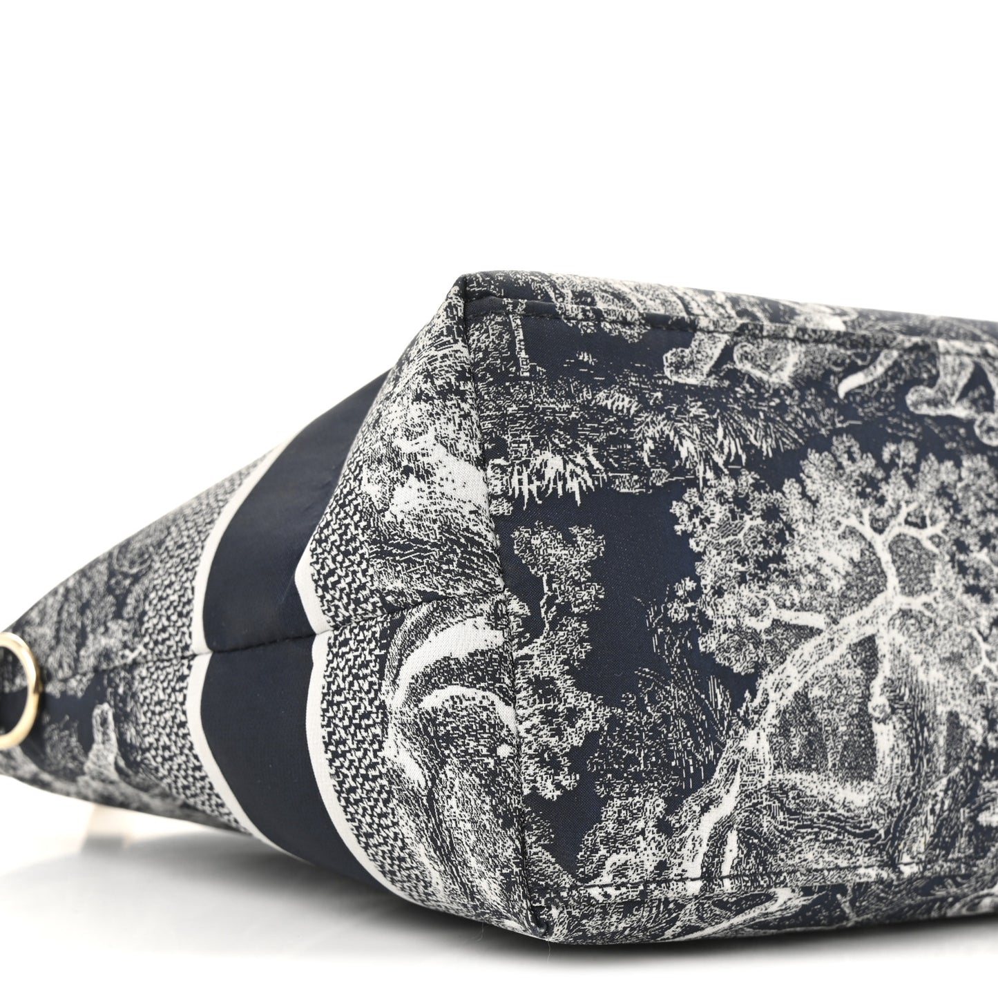 Technical Fabric Toile De Jouy DiorTravel Nomad Pouch Blue