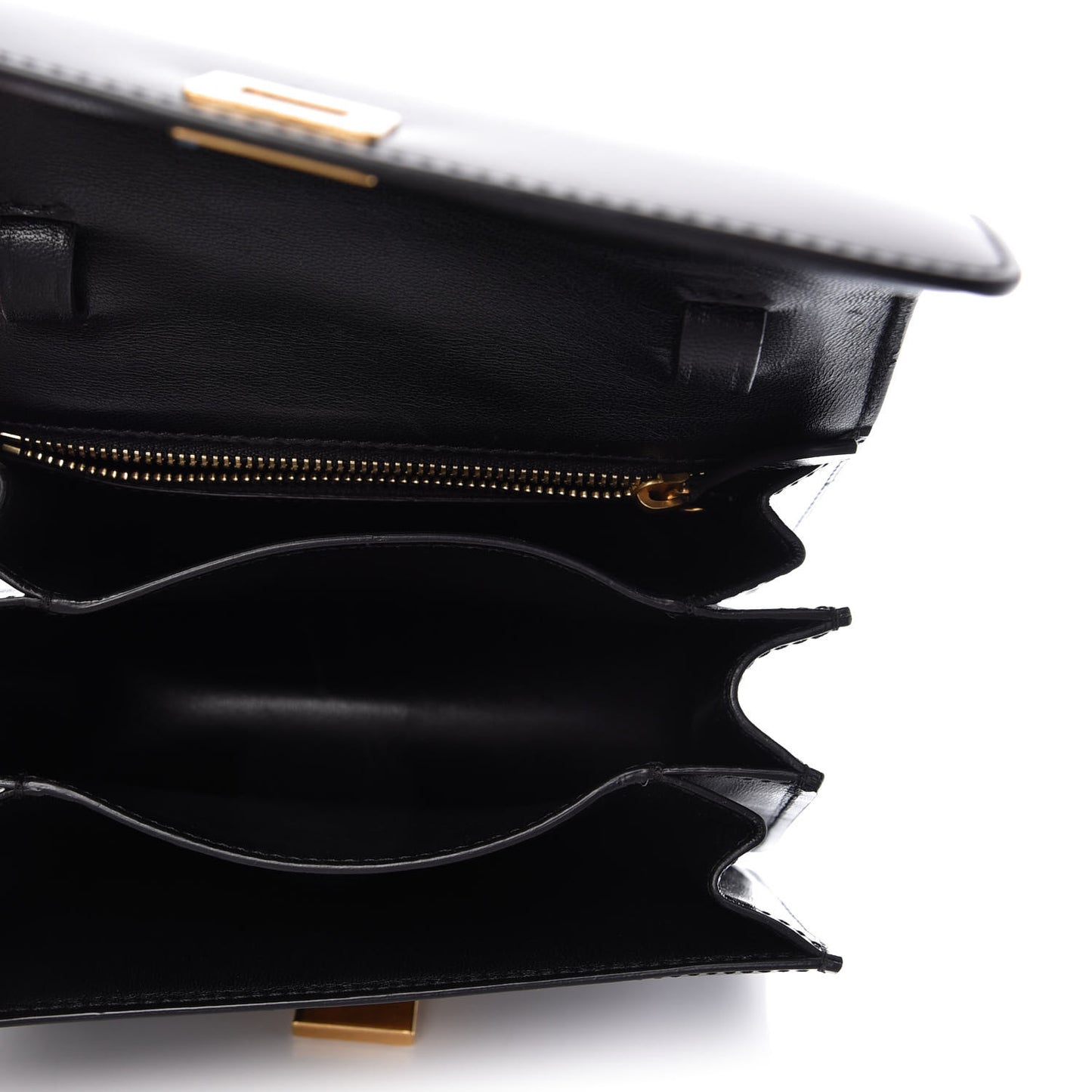 Box Calfskin Small Classic Box Flap Bag Black