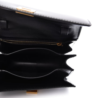 Celine Box Calfskin Small Classic Box Flap Bag Black 5 of 10