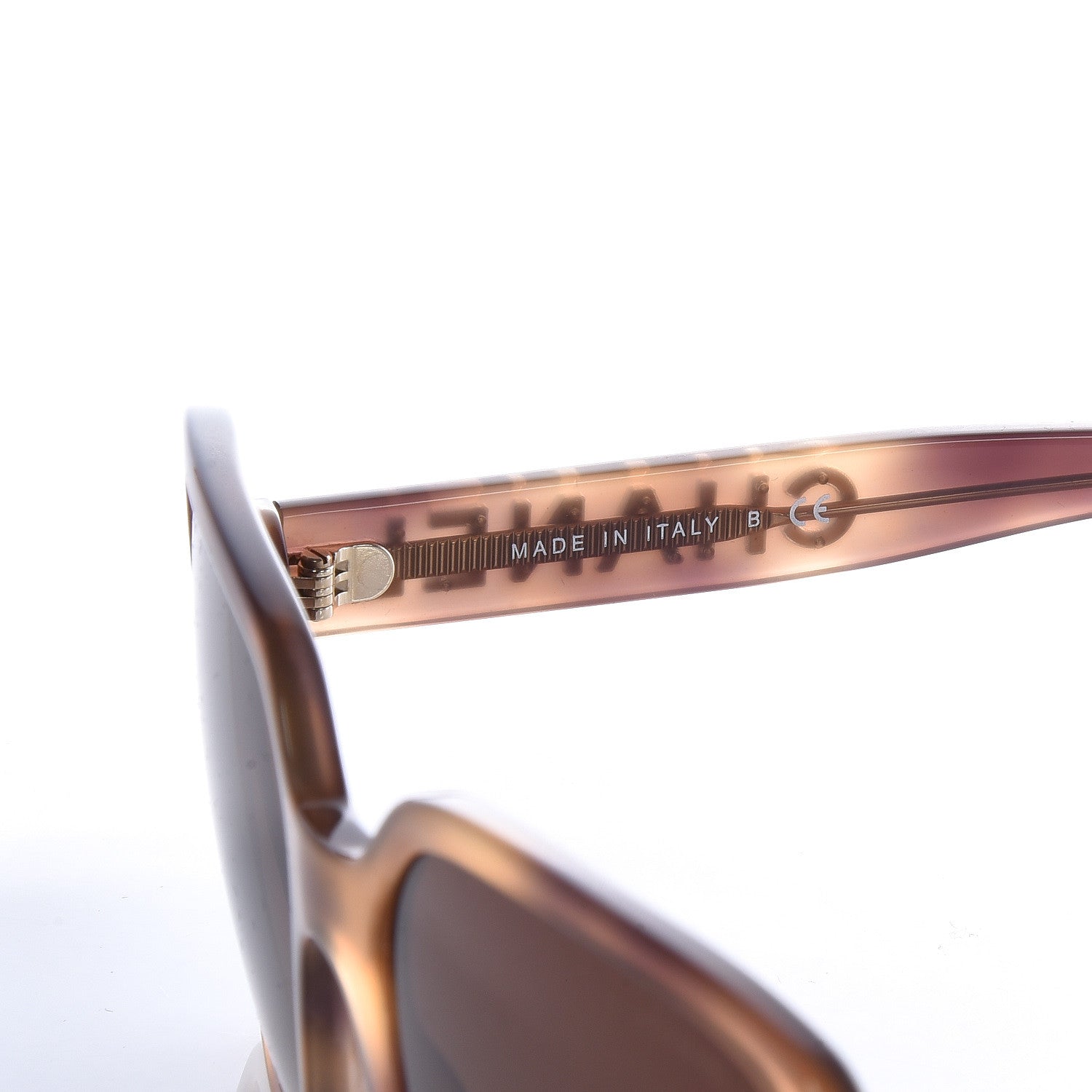 Chanel Acetate Square Sunglasses 5408 Light Tortoise 6 of 8