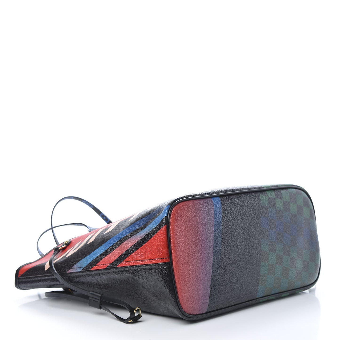 Damier Race Neverfull MM Noir Rouge