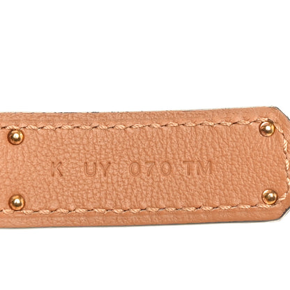 Hermes Epsom Kelly Belt Feu 3 of 4