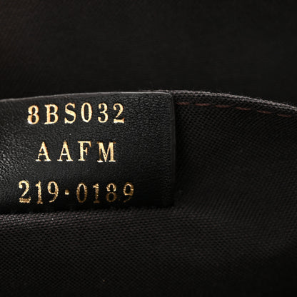 Fendi Vitello Soft F is Fendi Bi-Color FF 1974 Embossed Envelope Wallet On Chain with Pouches Maya Black 8 of 12