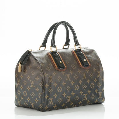Louis Vuitton Monogram Mirage Speedy 30 Black 3 of 7