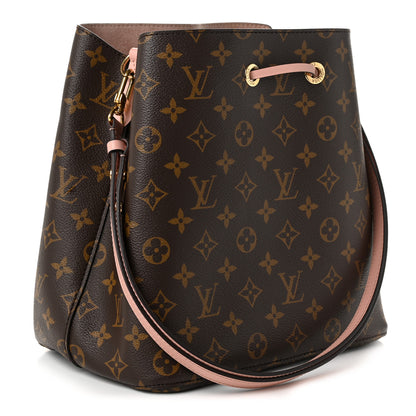 Louis Vuitton Monogram Neonoe MM Rose Poudre 3 of 9