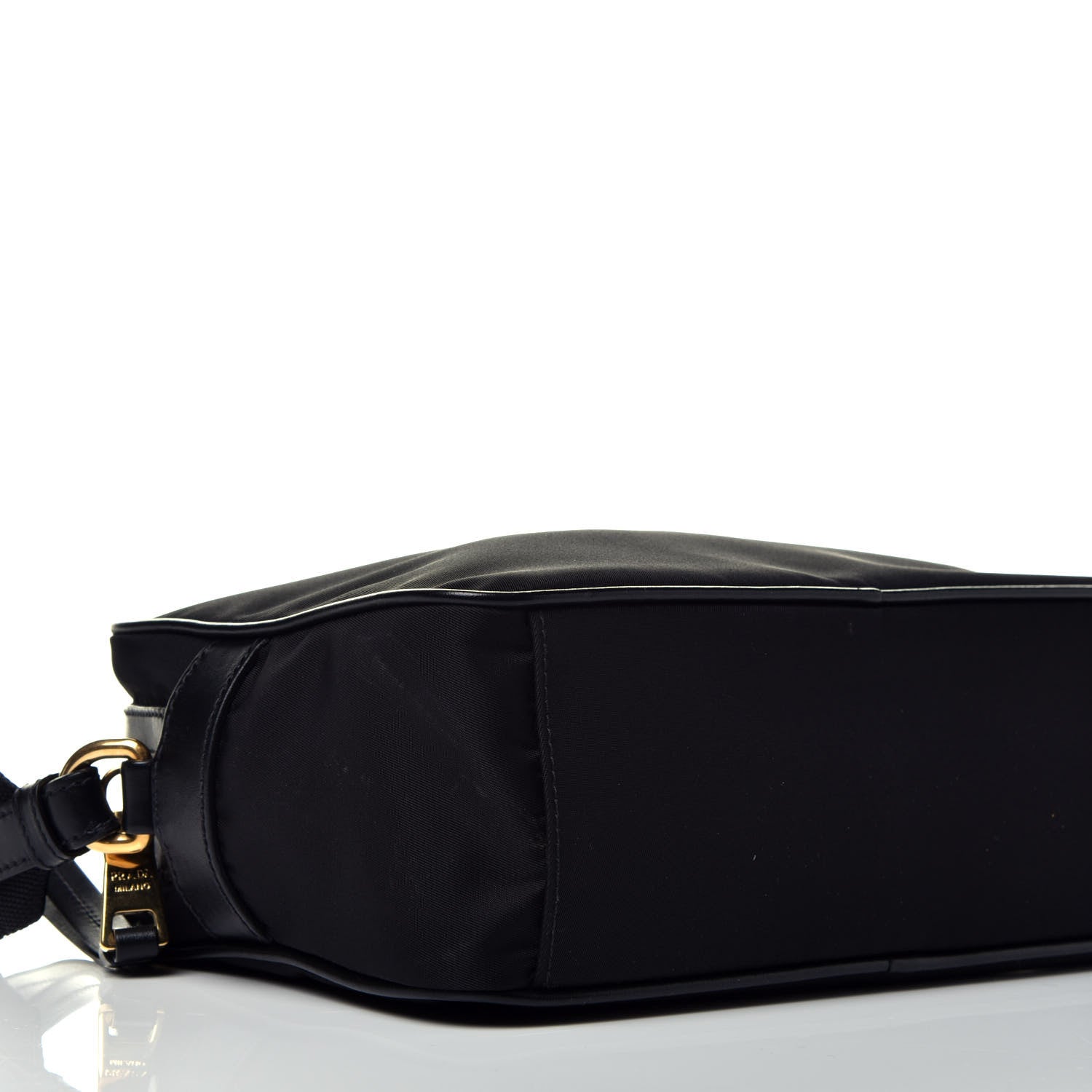 Prada Tessuto Nylon Soft Calf Camera Bag Black 8 of 9