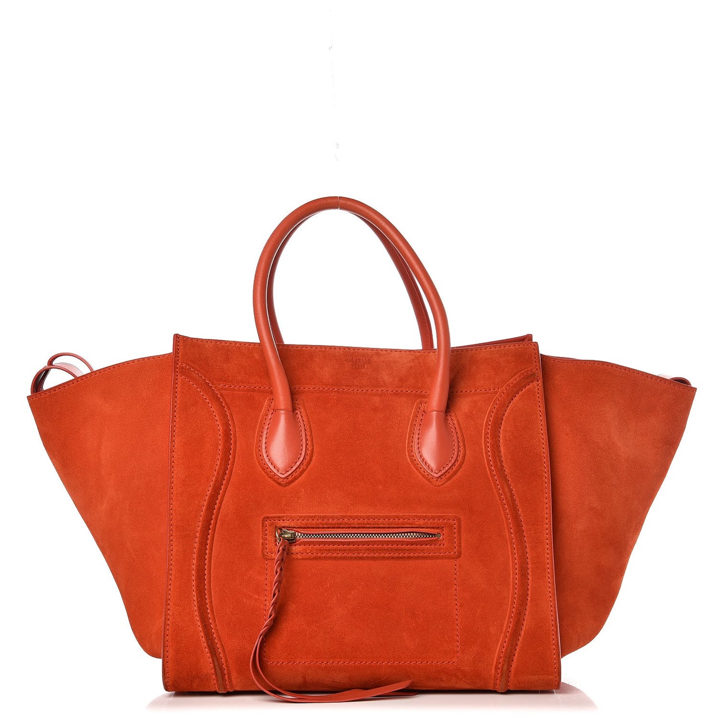 Nubuck Medium Phantom Luggage Bright Orange