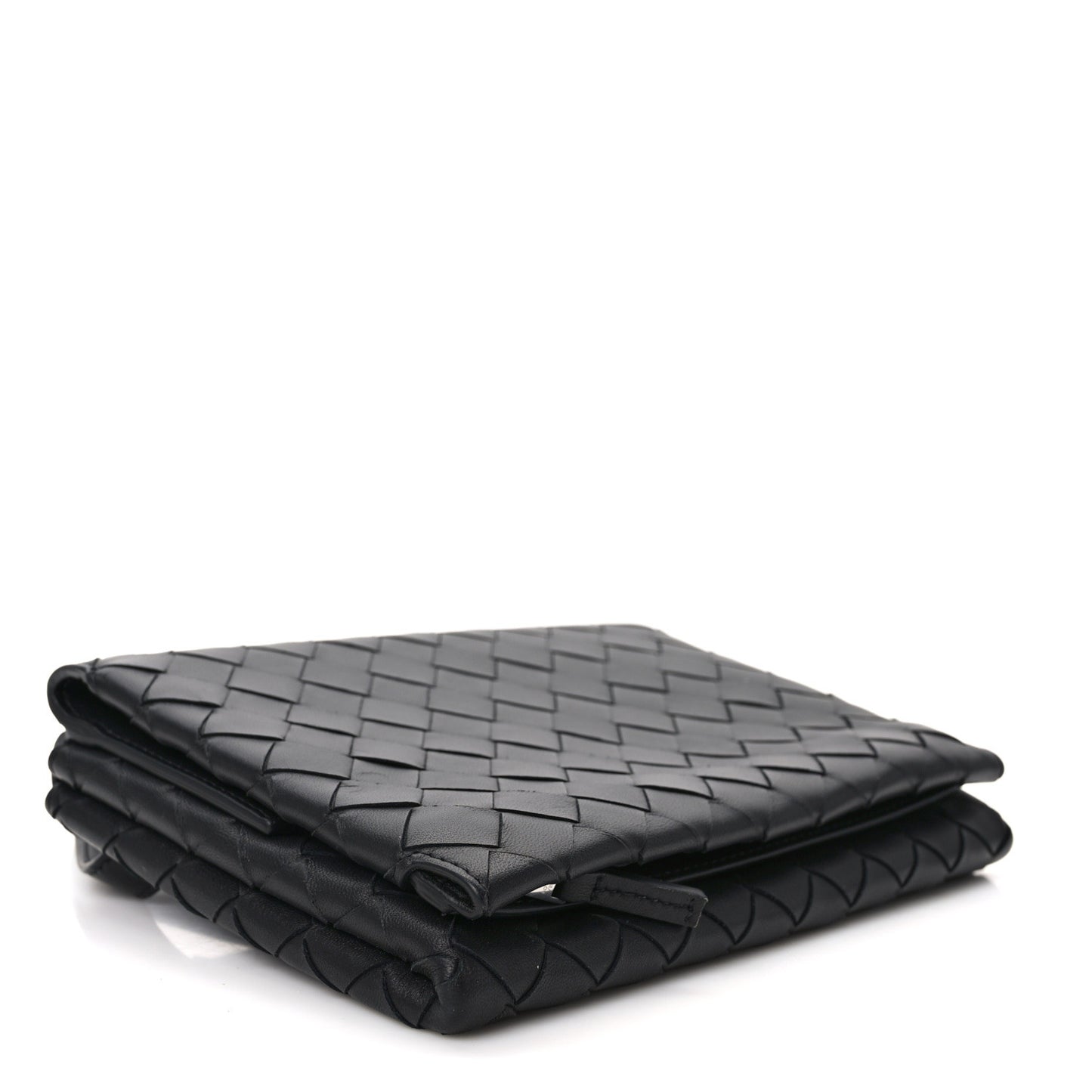Nappa Intrecciato Belt Bag Black