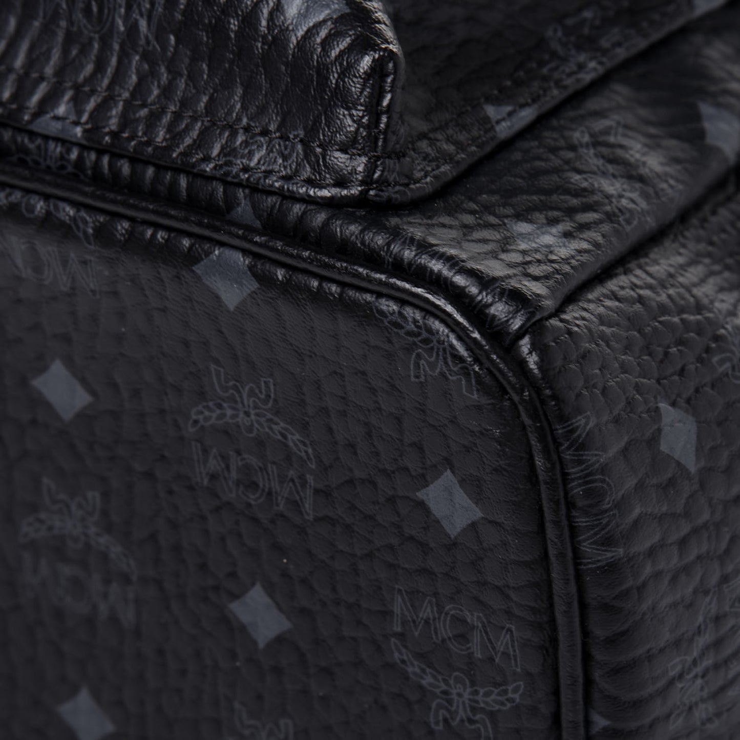Visetos Small Side Stud Stark Backpack Black