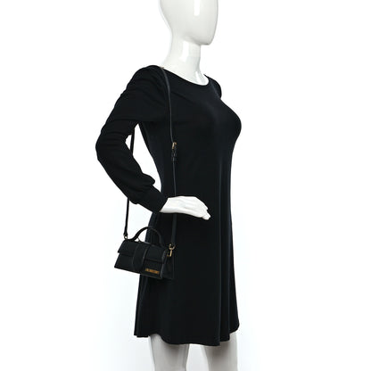 Jacquemus Smooth Calfskin Le Bambino Black 2 of 8