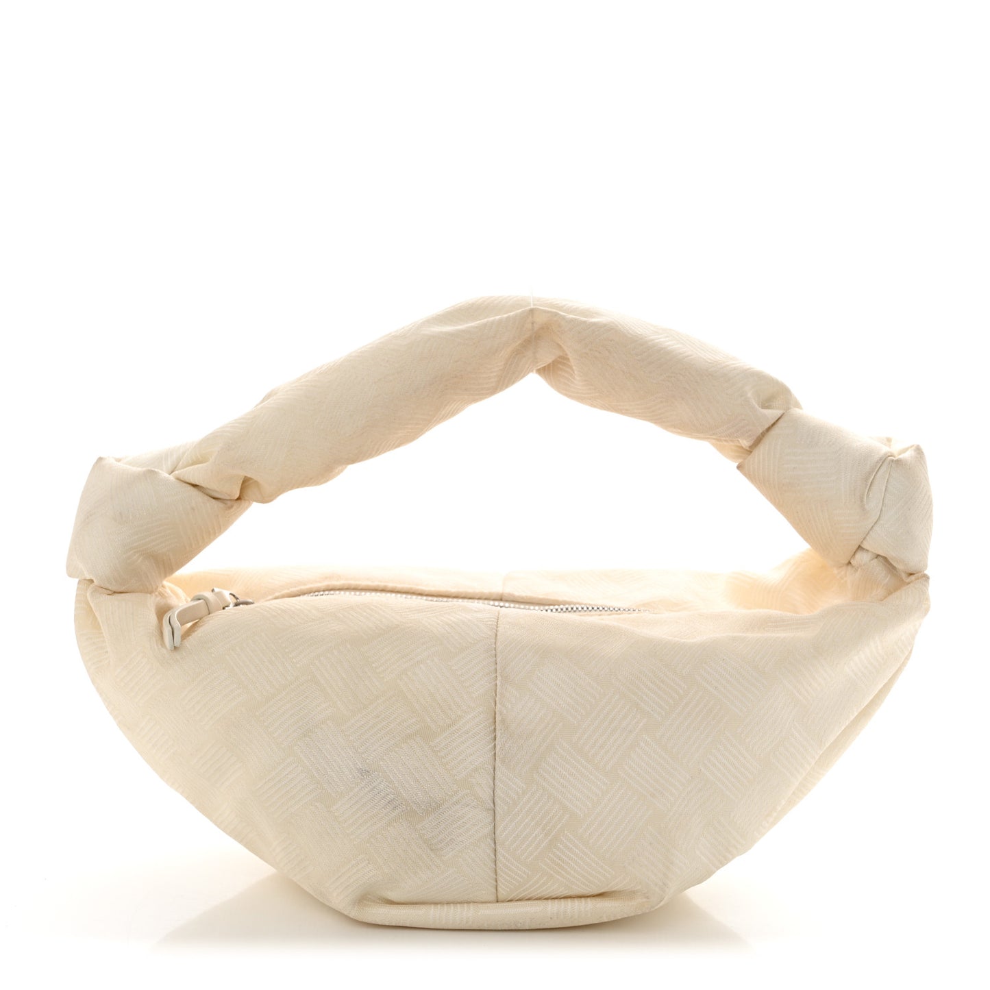 Jacquard Mini Double Knot Bag Ivory