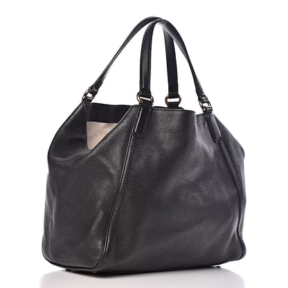 Gucci Pebbled Calfskin Medium Soho Shoulder Bag Black 3 of 12