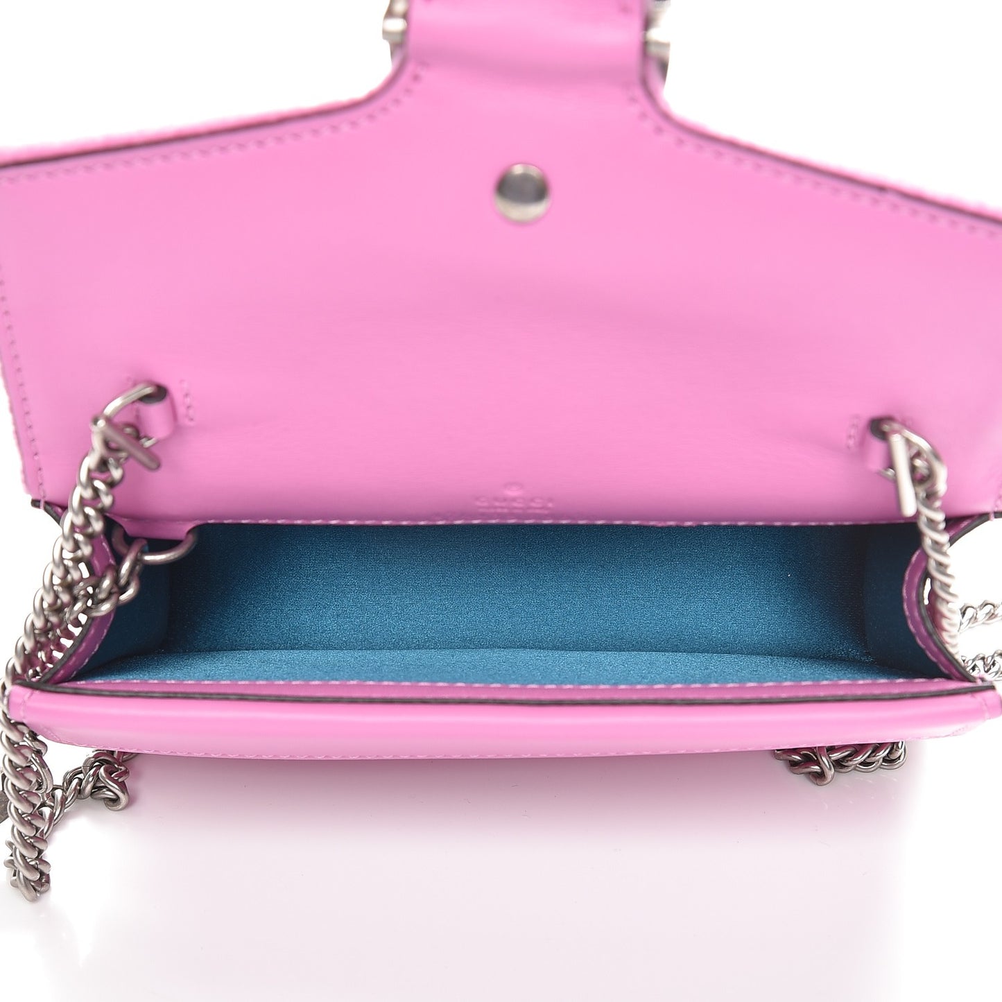 Velvet Crystal Super Mini Dionysus Shoulder Bag Malva