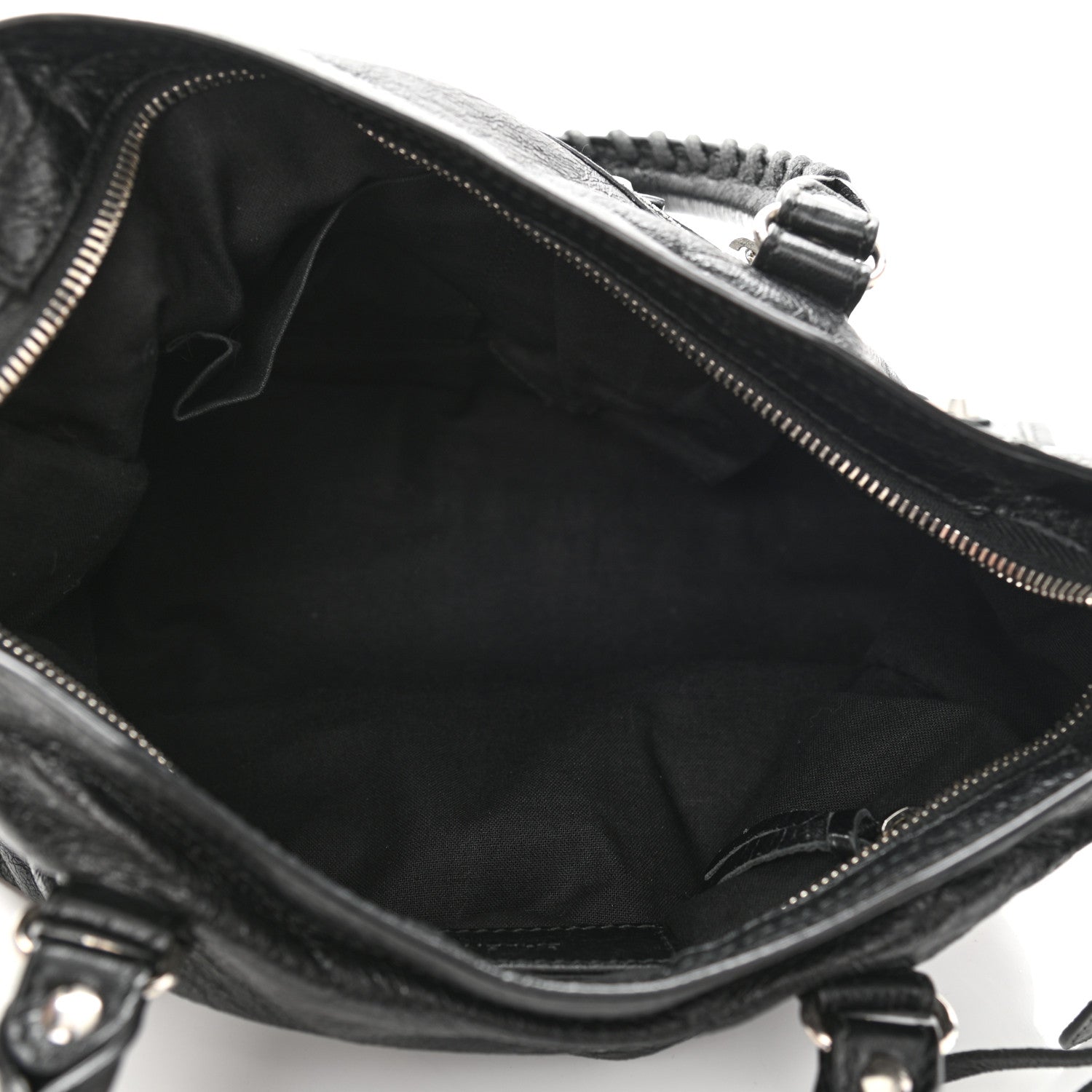 Balenciaga Agneau Classic Silver Hardware S City Black 5 of 10