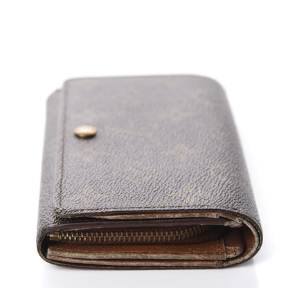 Louis Vuitton Monogram Porte-Monnaie Billets Tresor Wallet 7 of 11