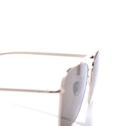 Chanel Metal Pilot Sunglasses 4256 Gold Grey 5 of 7