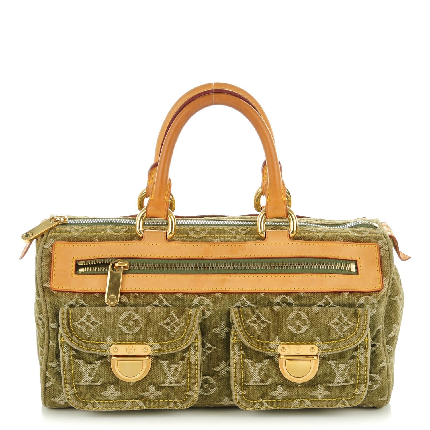 Louis Vuitton Monogram Denim Neo Speedy Lichen 1 of 7