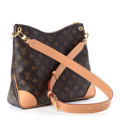Louis Vuitton Monogram Odeon MM Natural 3 of 9