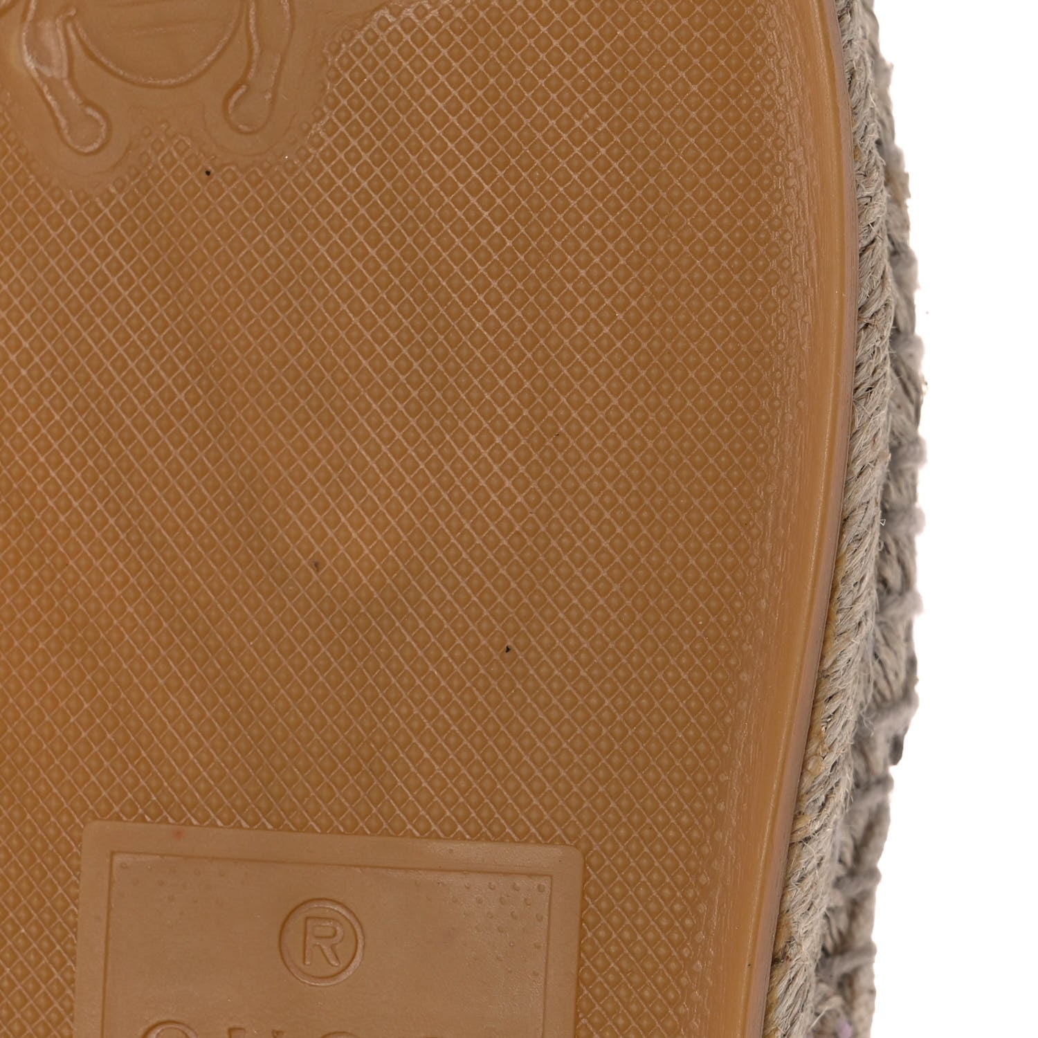 Gucci Canvas Logo Espadrilles 37 Greggio White 11 of 12