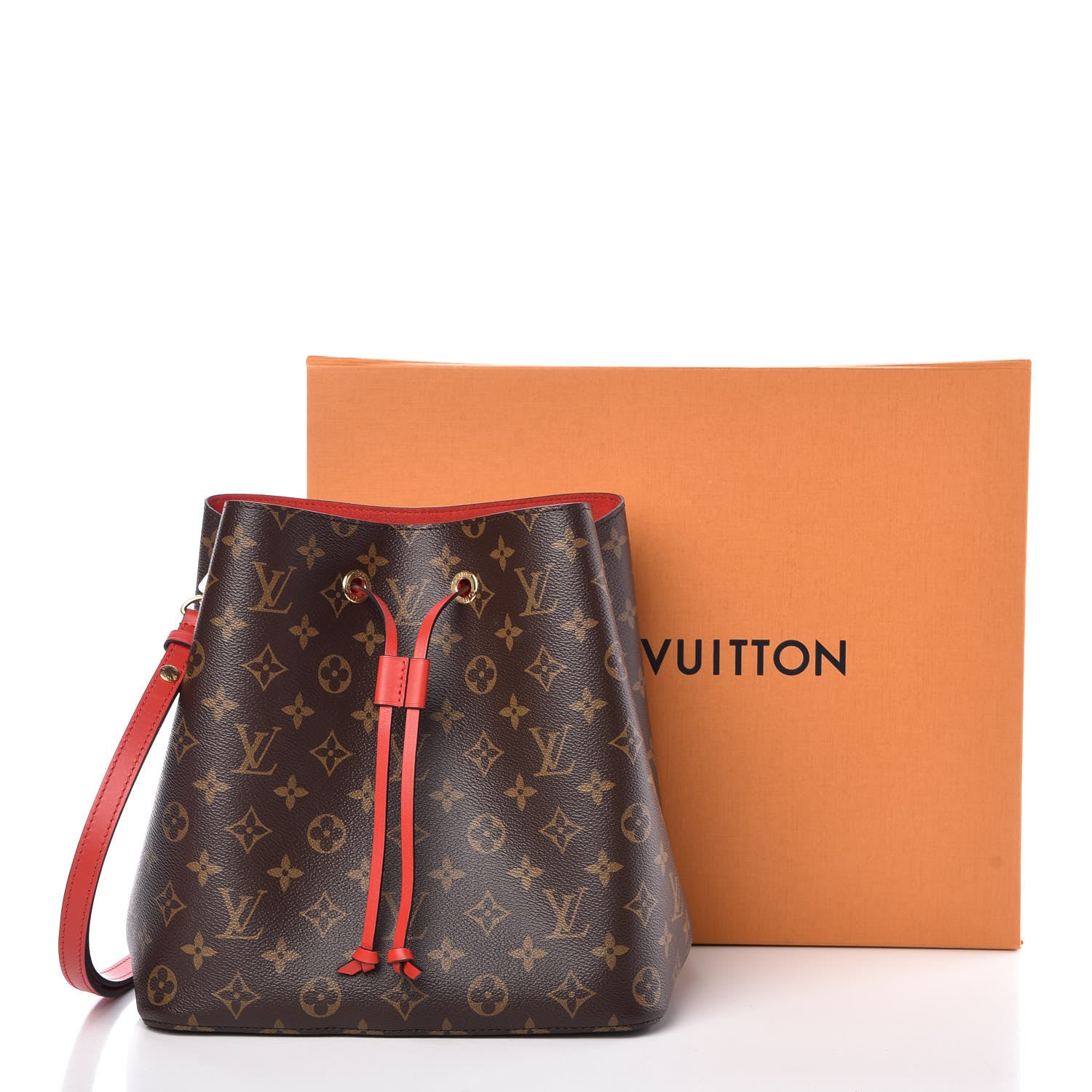 Louis Vuitton Monogram Neonoe MM Coquelicot 9 of 9