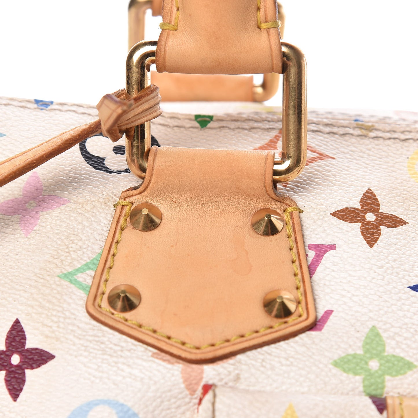 Monogram Multicolor Speedy 30 White