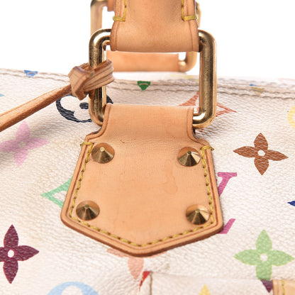 Louis Vuitton Monogram Multicolor Speedy 30 White 11 of 19