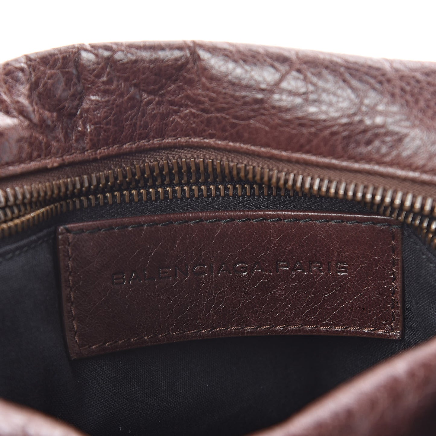 Agneau Classic Hardware Mini Twiggy Cigare Fonce