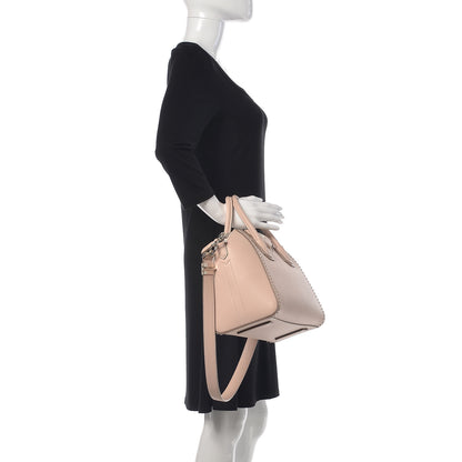 Givenchy Calfskin Small Studded Antigona Nude Pink 2 of 20