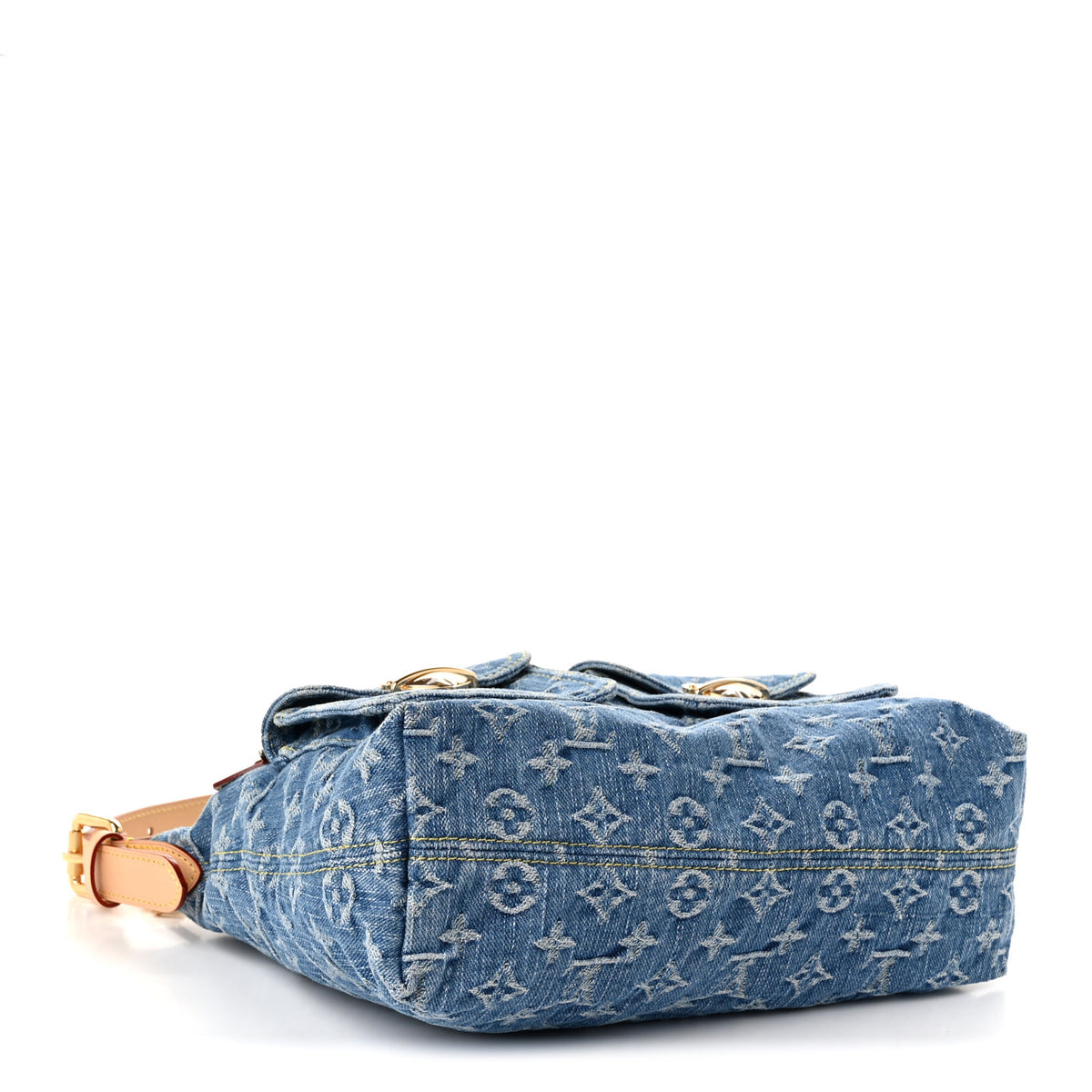 Monogram Denim Baggy NM Blue