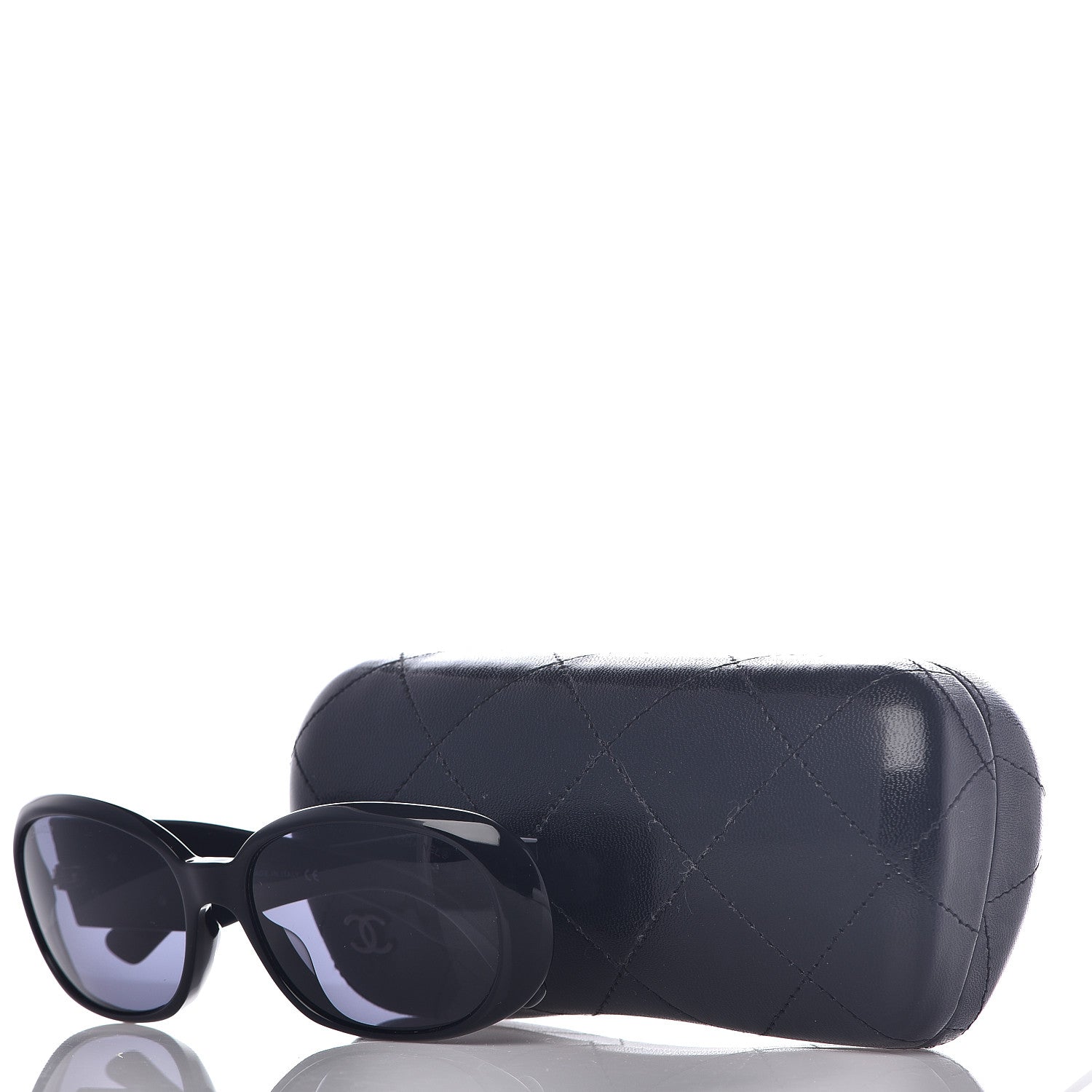 Chanel Camellia CC Sunglasses 5113 Black 7 of 7