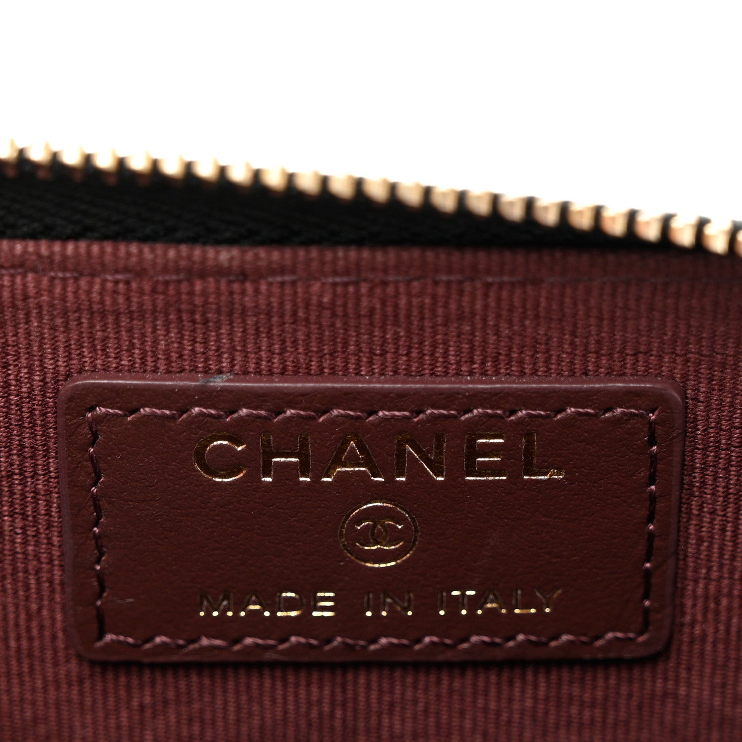 Chanel Caviar Quilted Zip Coin Purse Black 5 of 7
