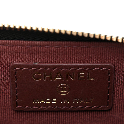 Chanel Caviar Quilted Zip Coin Purse Black 5 of 7