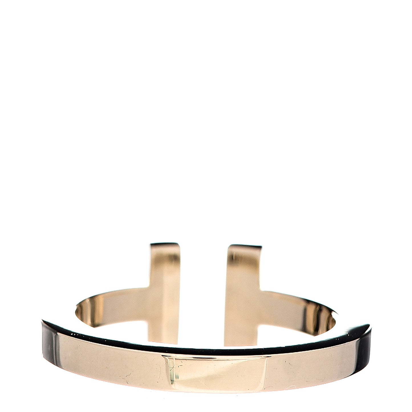 18K Yellow Gold T Square Ring 52 6