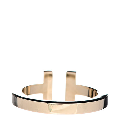 Tiffany 18K Yellow Gold T Square Ring 52 6 3 of 4