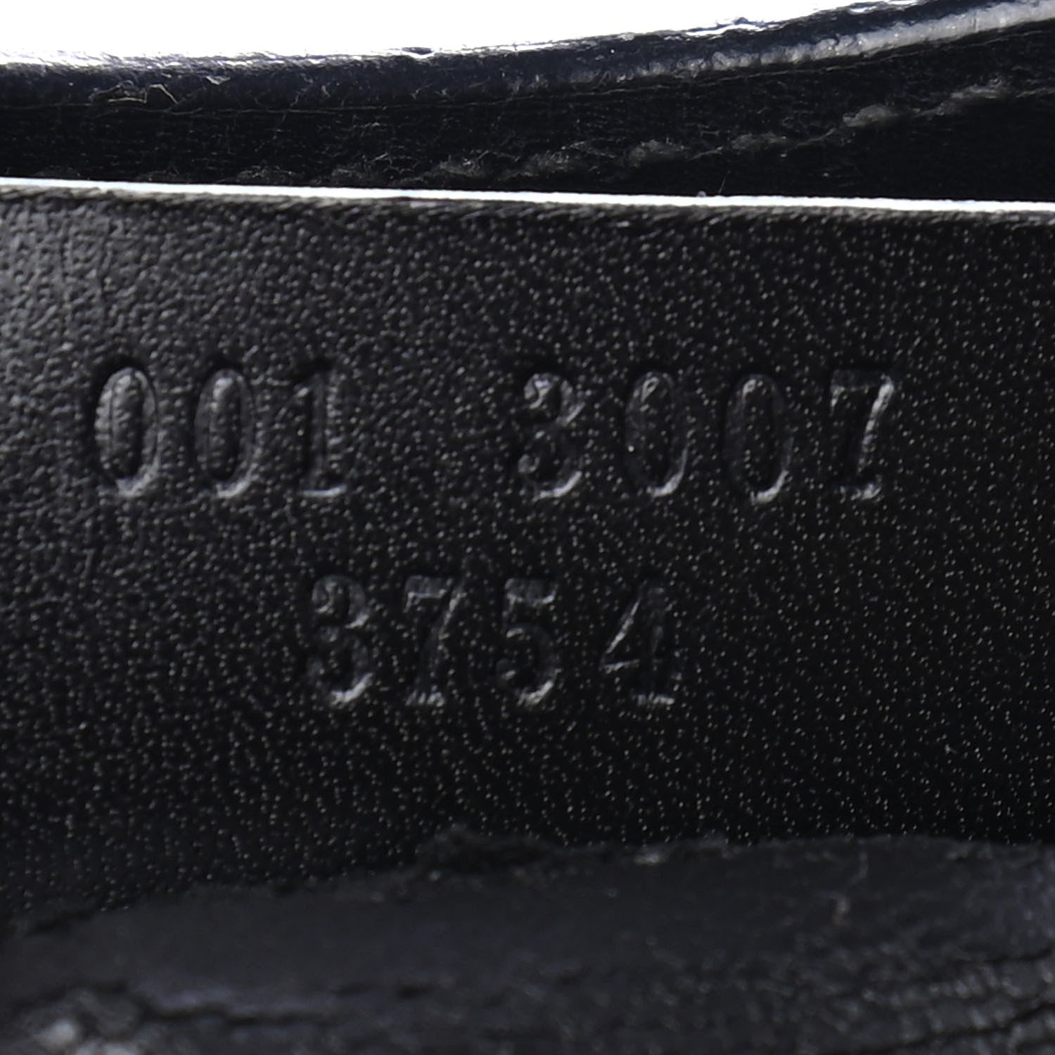 Gucci Smooth Calfskin Bamboo Handle Shoulder Bag Black 7 of 12