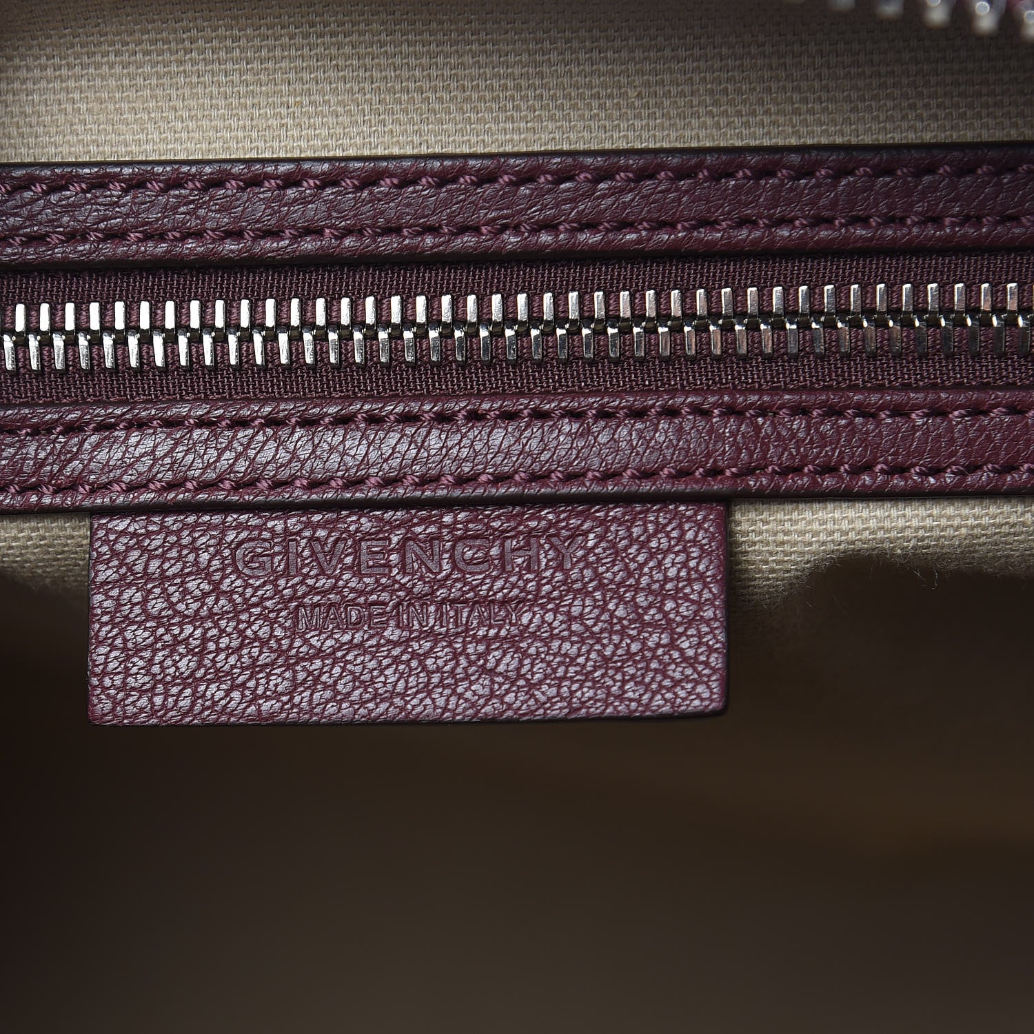 Givenchy Sugar Goatskin Medium Antigona Oxblood 6 of 9