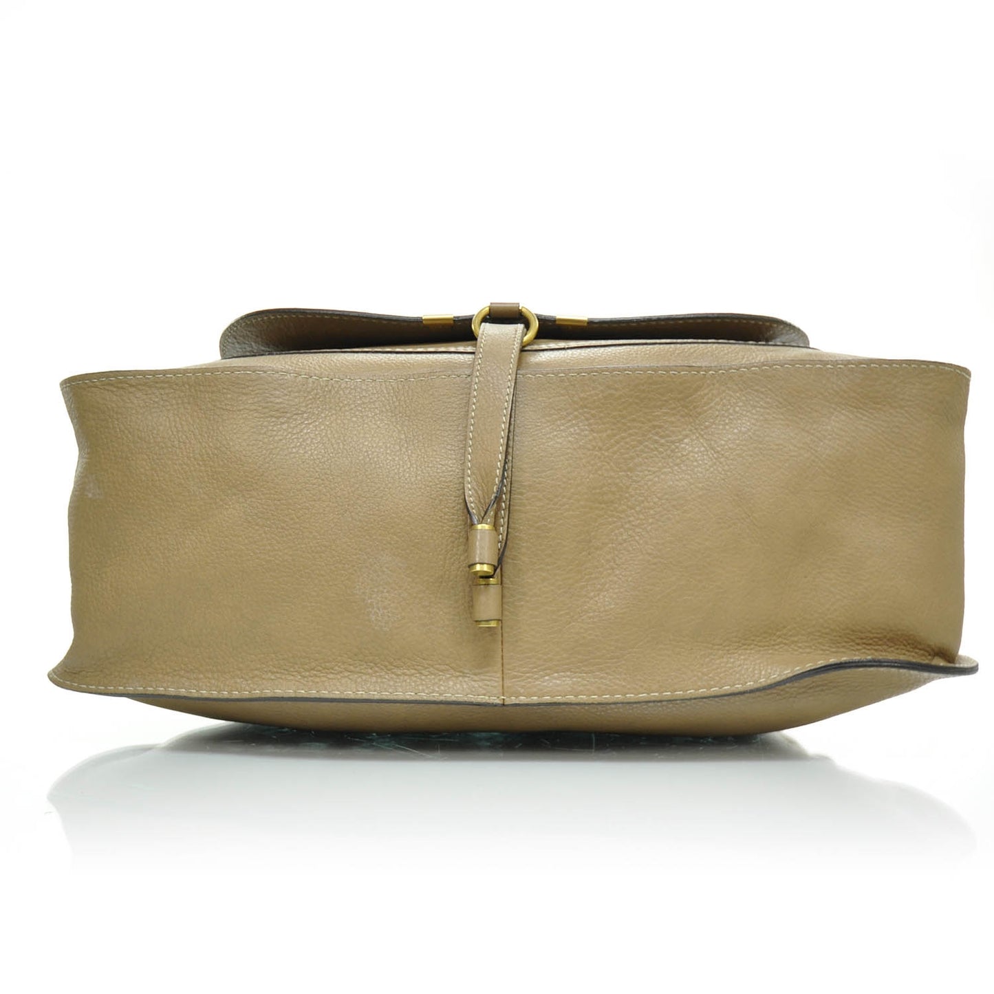 Calfskin Leather Large Marcie Satchel