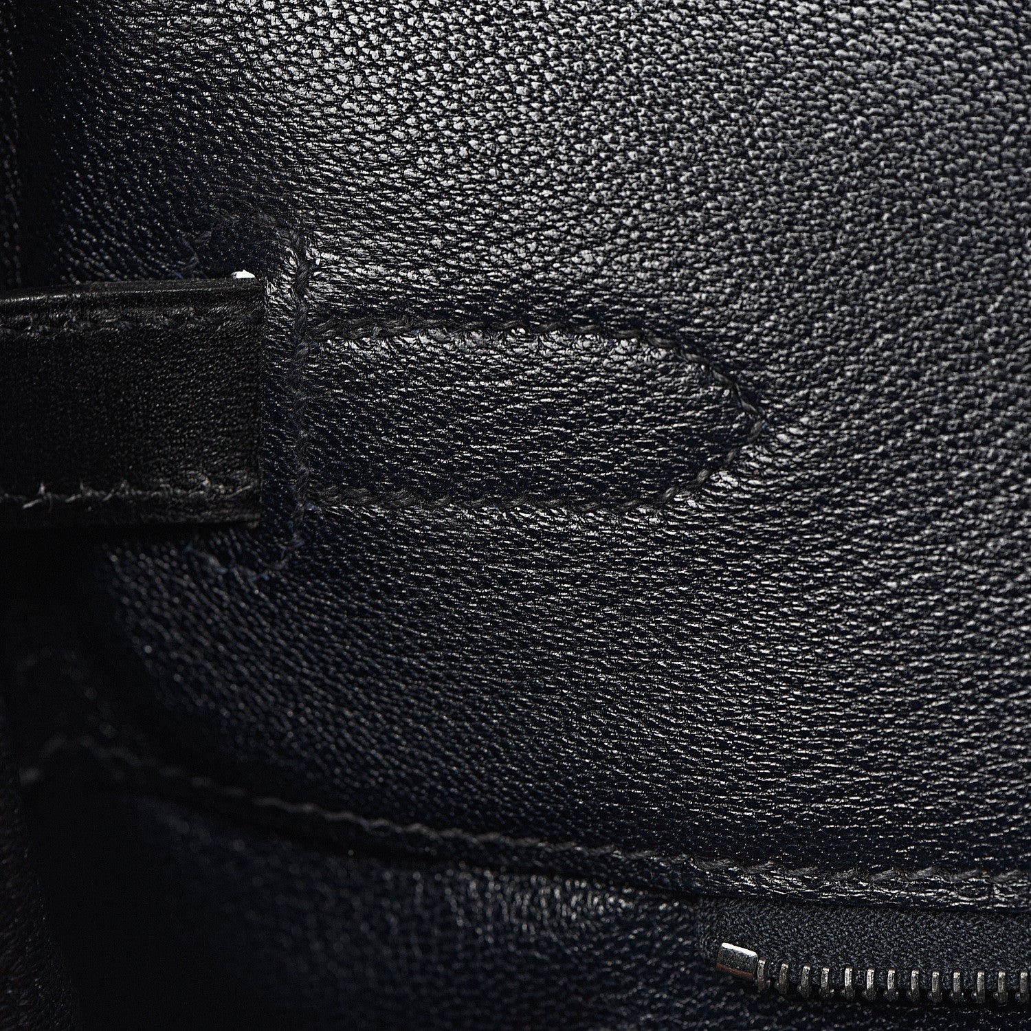 Hermes Box Birkin 35 Black Bleu Marine 30 of 42