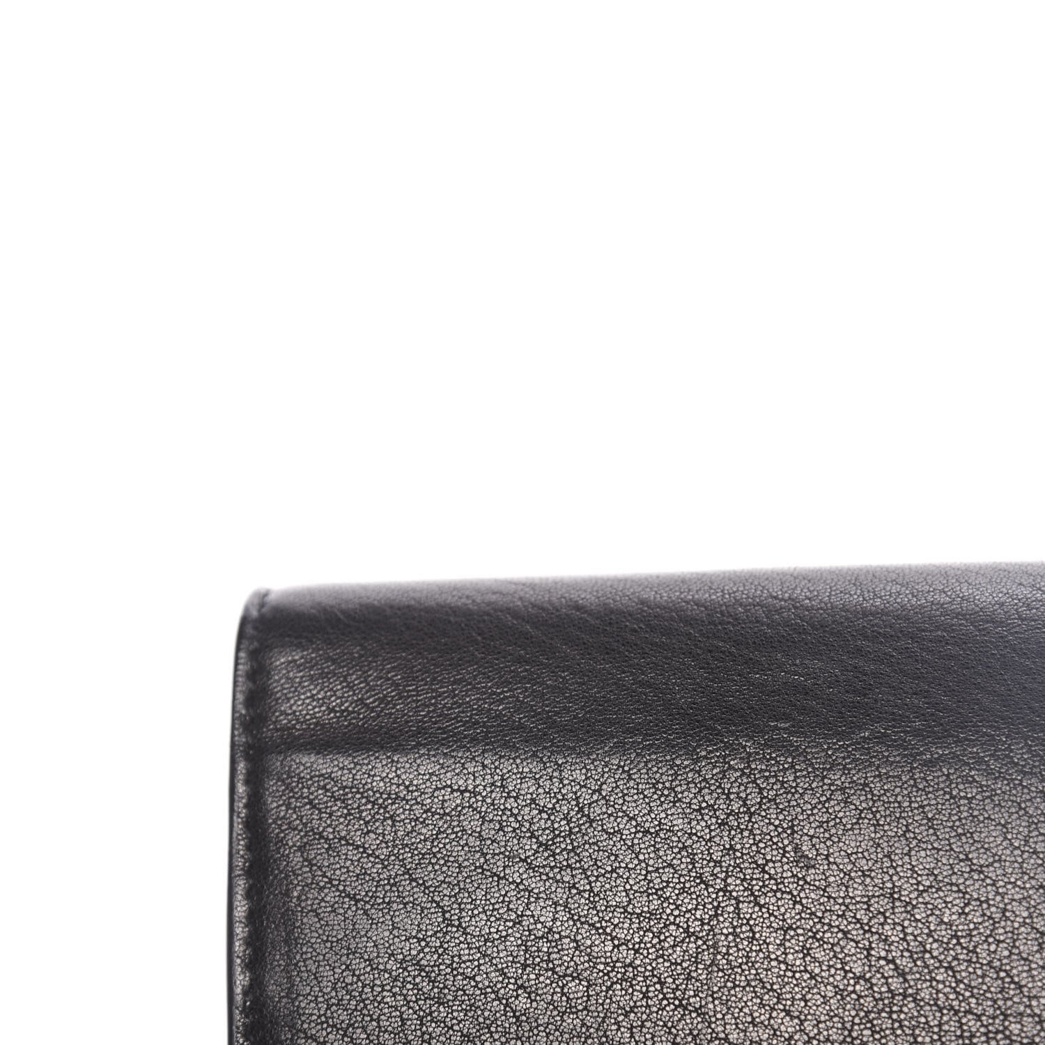 Saint Laurent Smooth Calfskin Classic Monogram Kate Heart Tassel Heart Chain Wallet Black 12 of 20