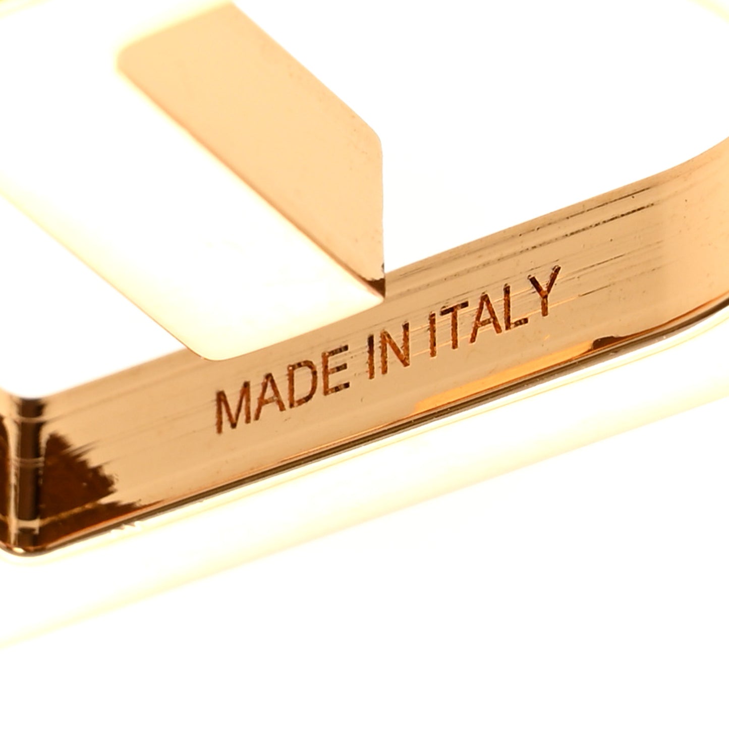 Metal O'Lock Strap You Gold